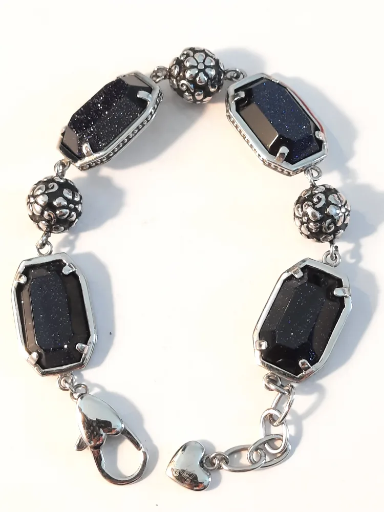 Tocara stsinless steel bracelet with sandstone thumbnail
