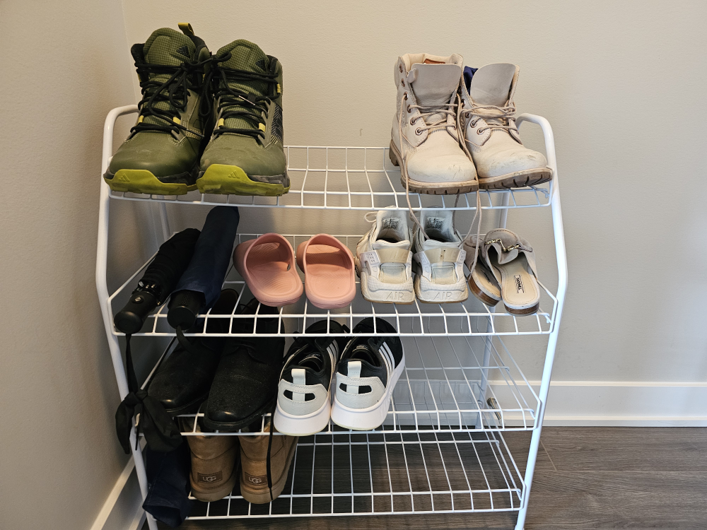 Shoe Rack - White