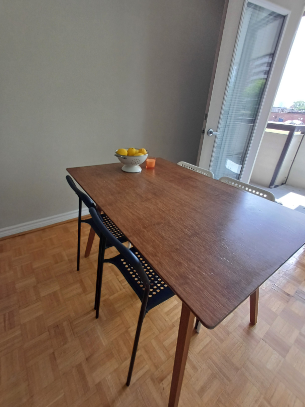 Wooden Dining Table+4 chairs - photo 2