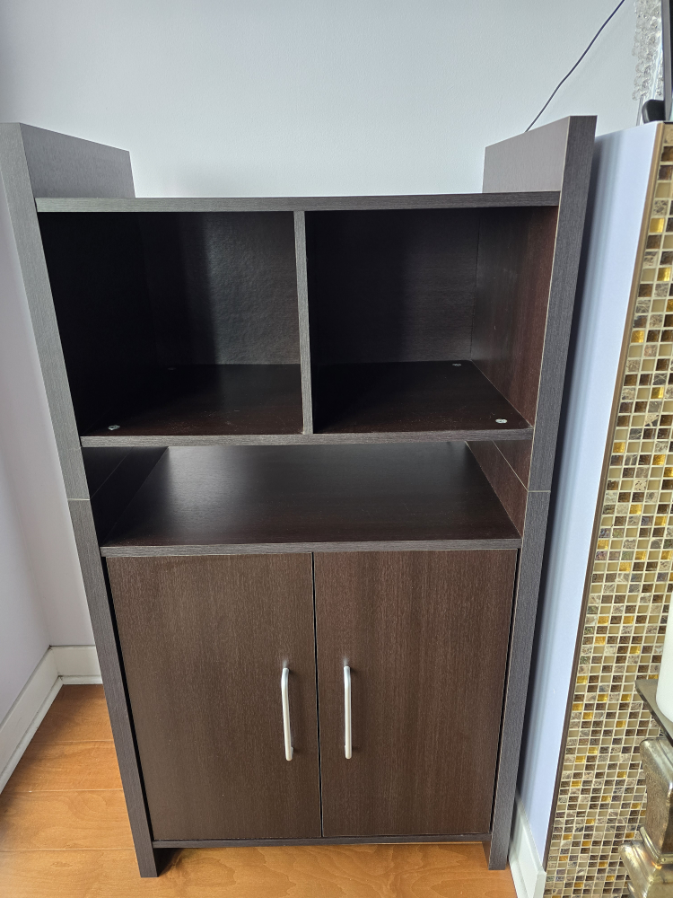 Dark Brown Entertainment Storage Unit - photo 2