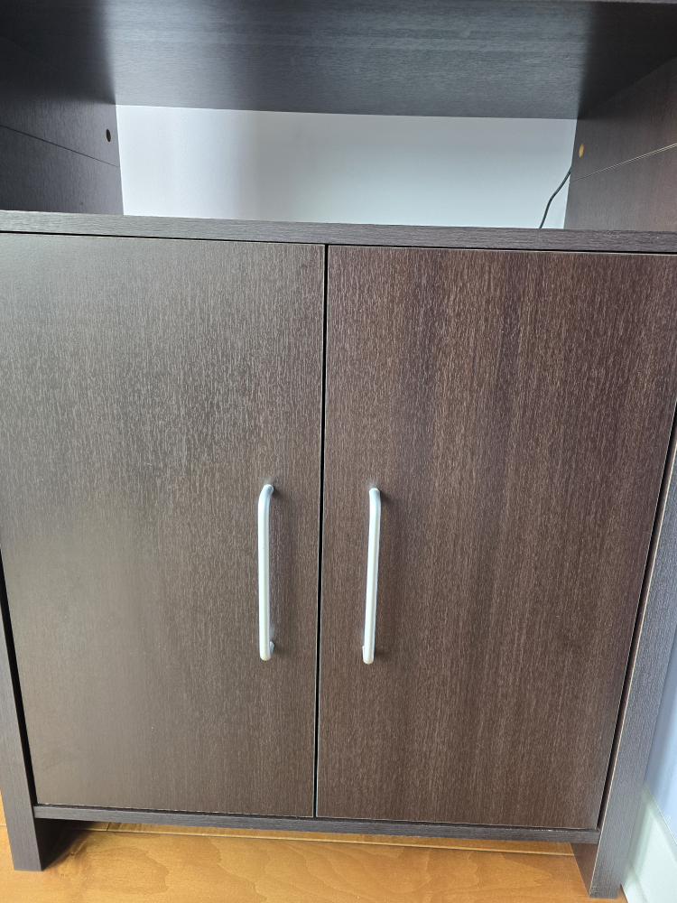 Dark Brown Entertainment Storage Unit - photo 3
