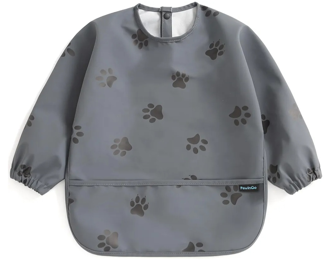PawinGo Baby Bib with Sleeves, 6-36 Months - photo 3