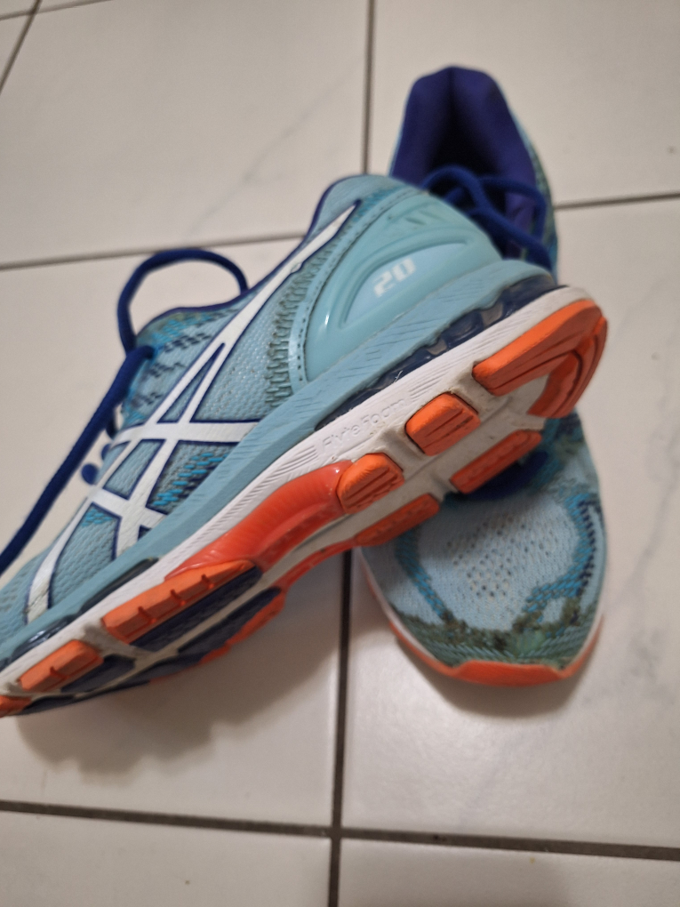 Light Blue Running Shoes  Ascis
