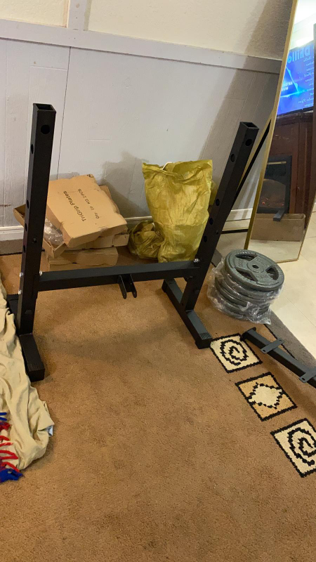Marcy Weight Bench with Weights - photo 4