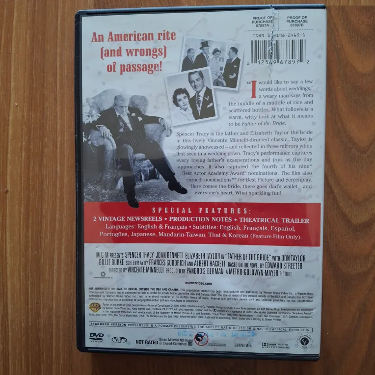 Father of the Bride DVD image indicator(2)