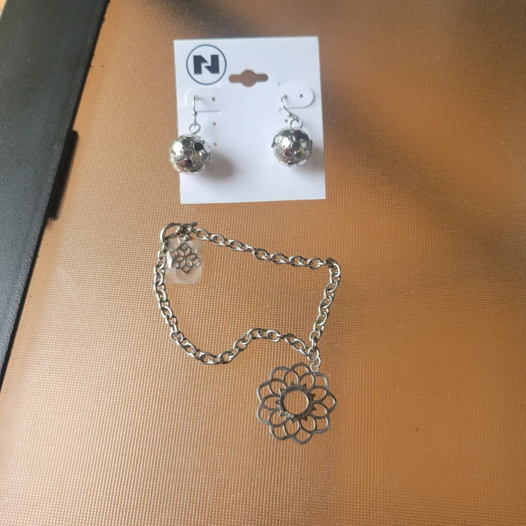 Earrings and Bracelet Set thumbnail