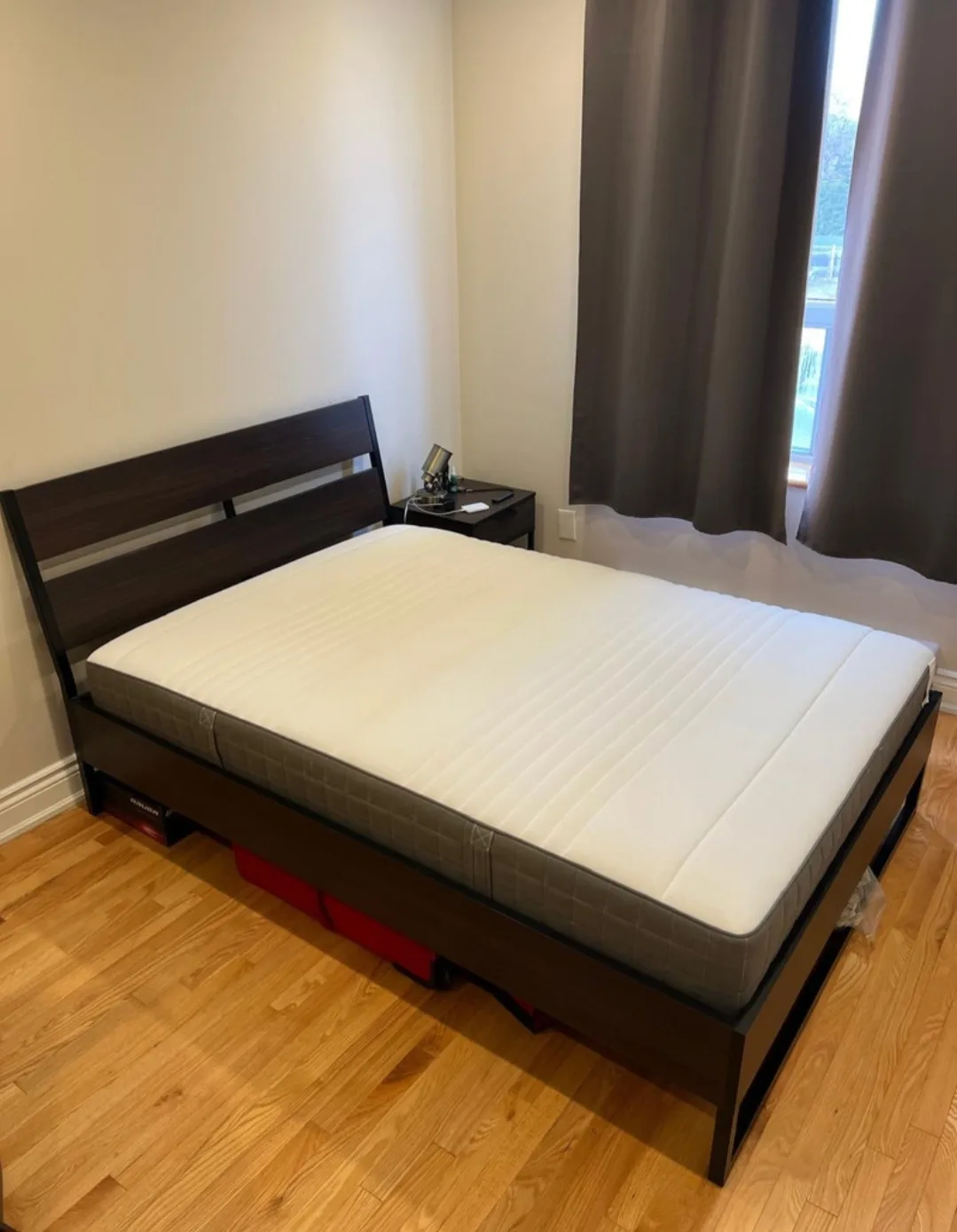 double bedframe with mattress including delivery thumbnail