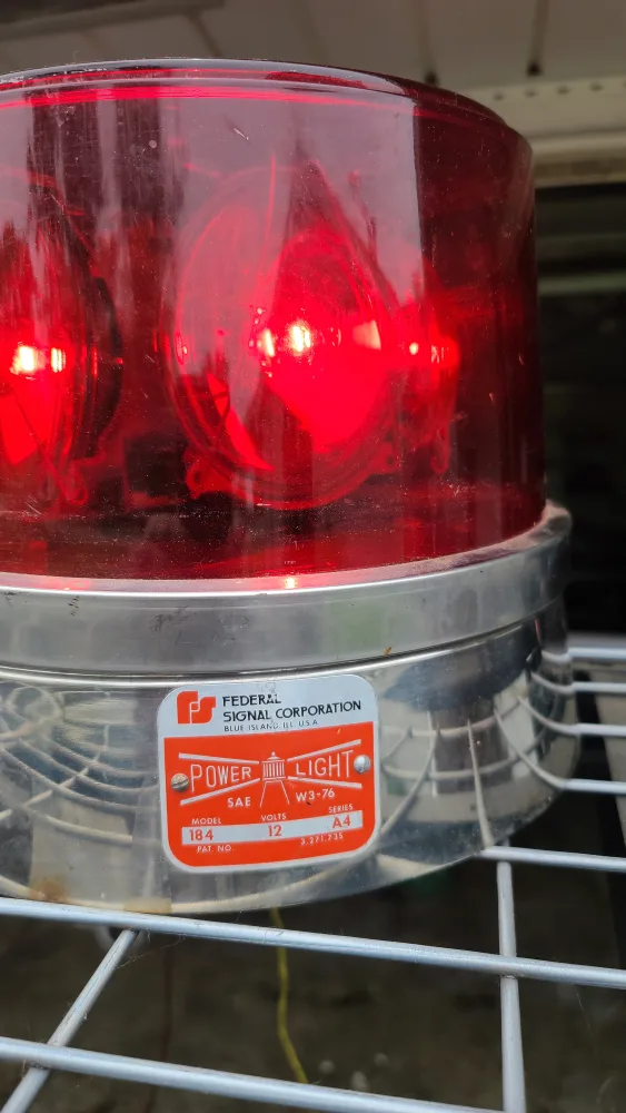 Federal Signal 184 Power Light image indicator(2)