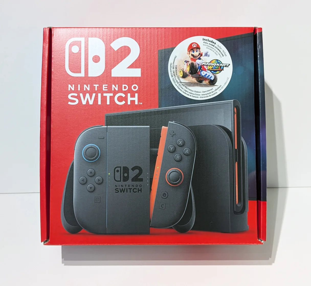 Nintendo Switch 2 Mario Kart World Bundle - Brand NEW thumbnail