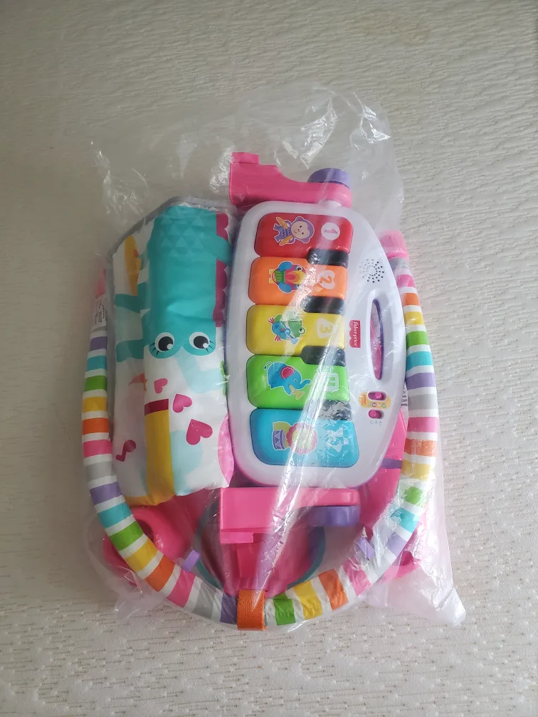 FREE Baby Playmat with Piano and Hanging Toys image indicator(2)