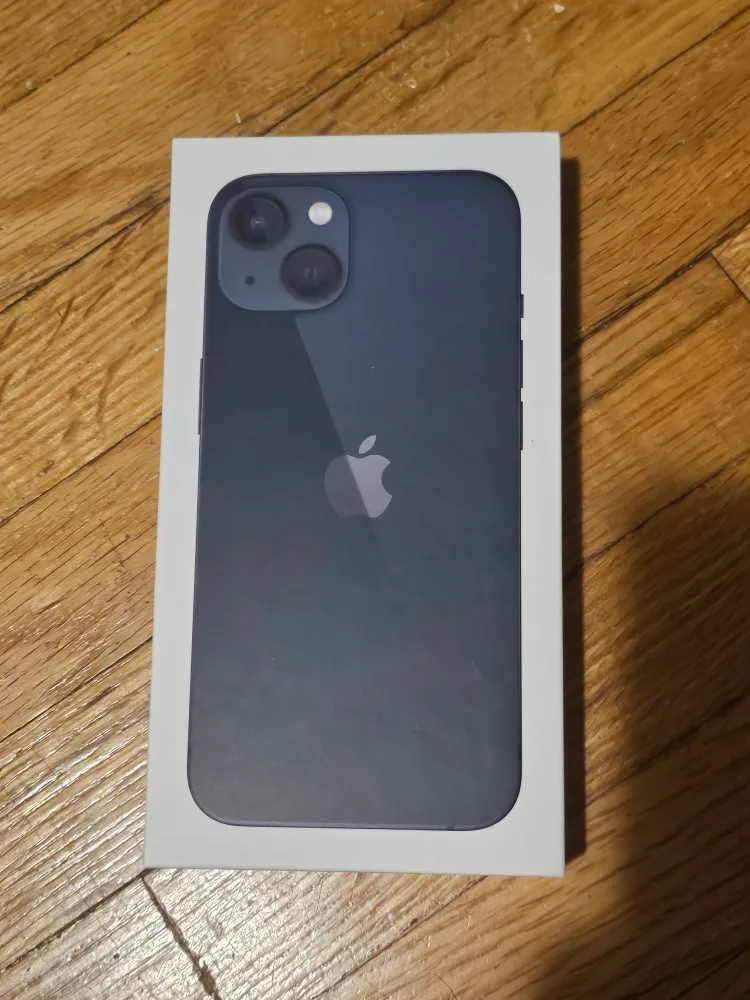 BOX ONLY Apple iPhone 13 Midnight 128GB thumbnail