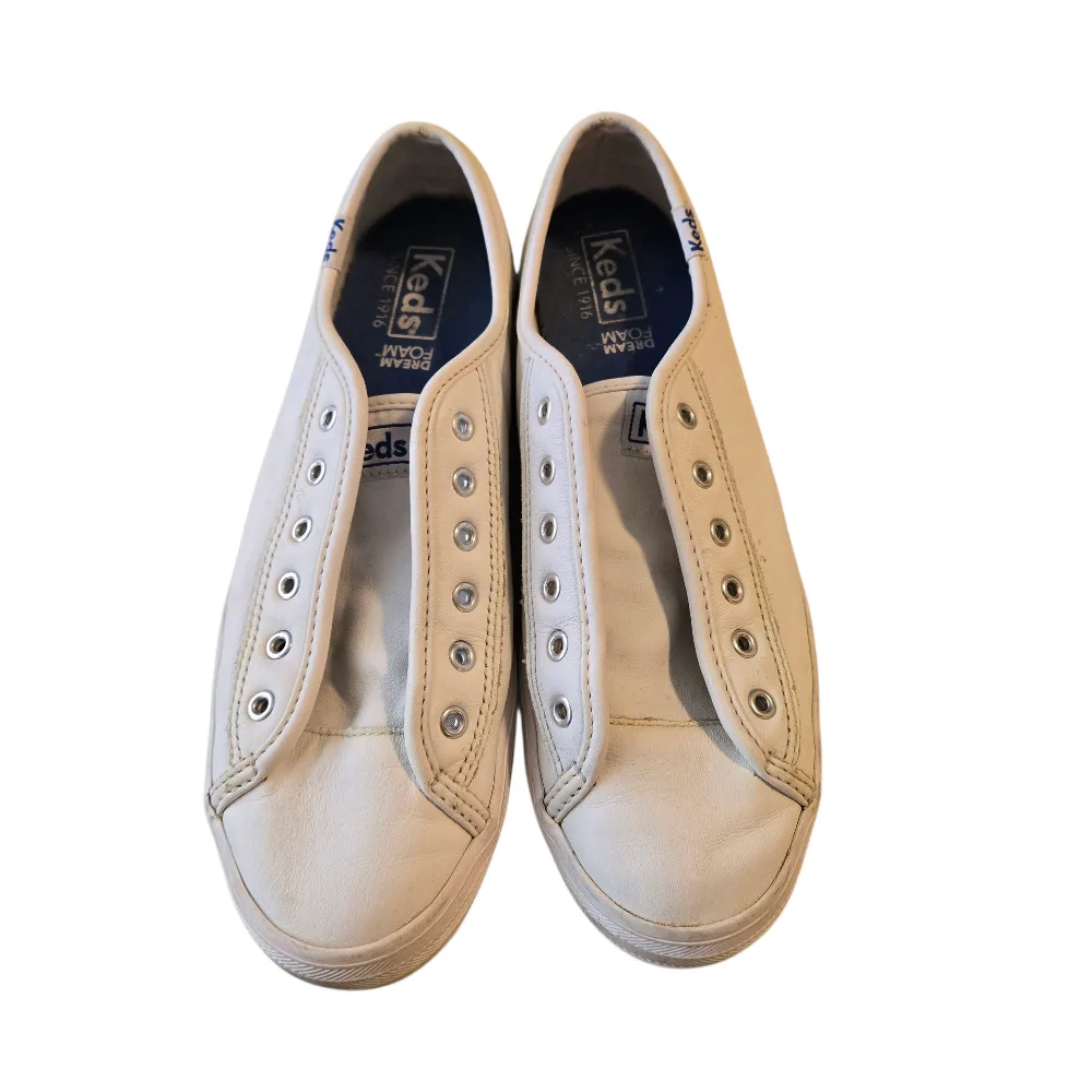 Women's Keds Champion Leather Slip-On Sneakers thumbnail