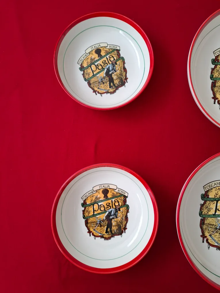 Set of Pasta Bowls - Italian Design image indicator(4)