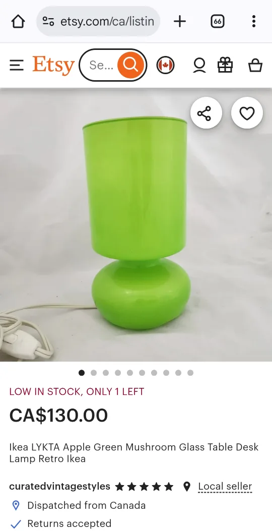 Vintage Ikea Lykta Lamp image indicator(6)