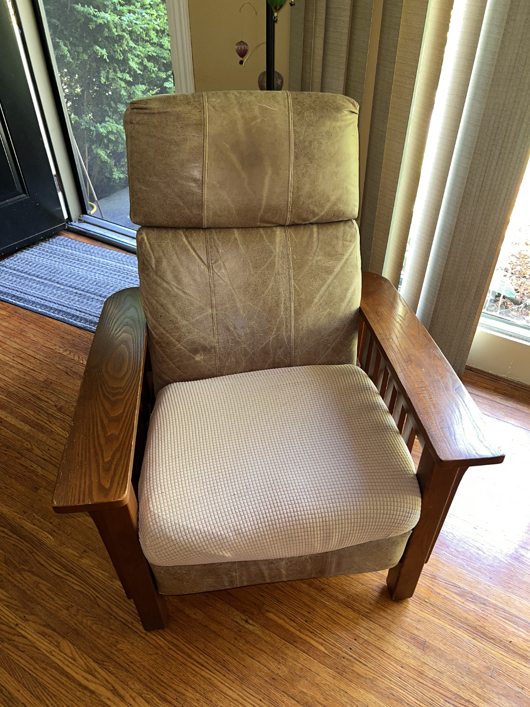 #freecycle Craftsman style recliner