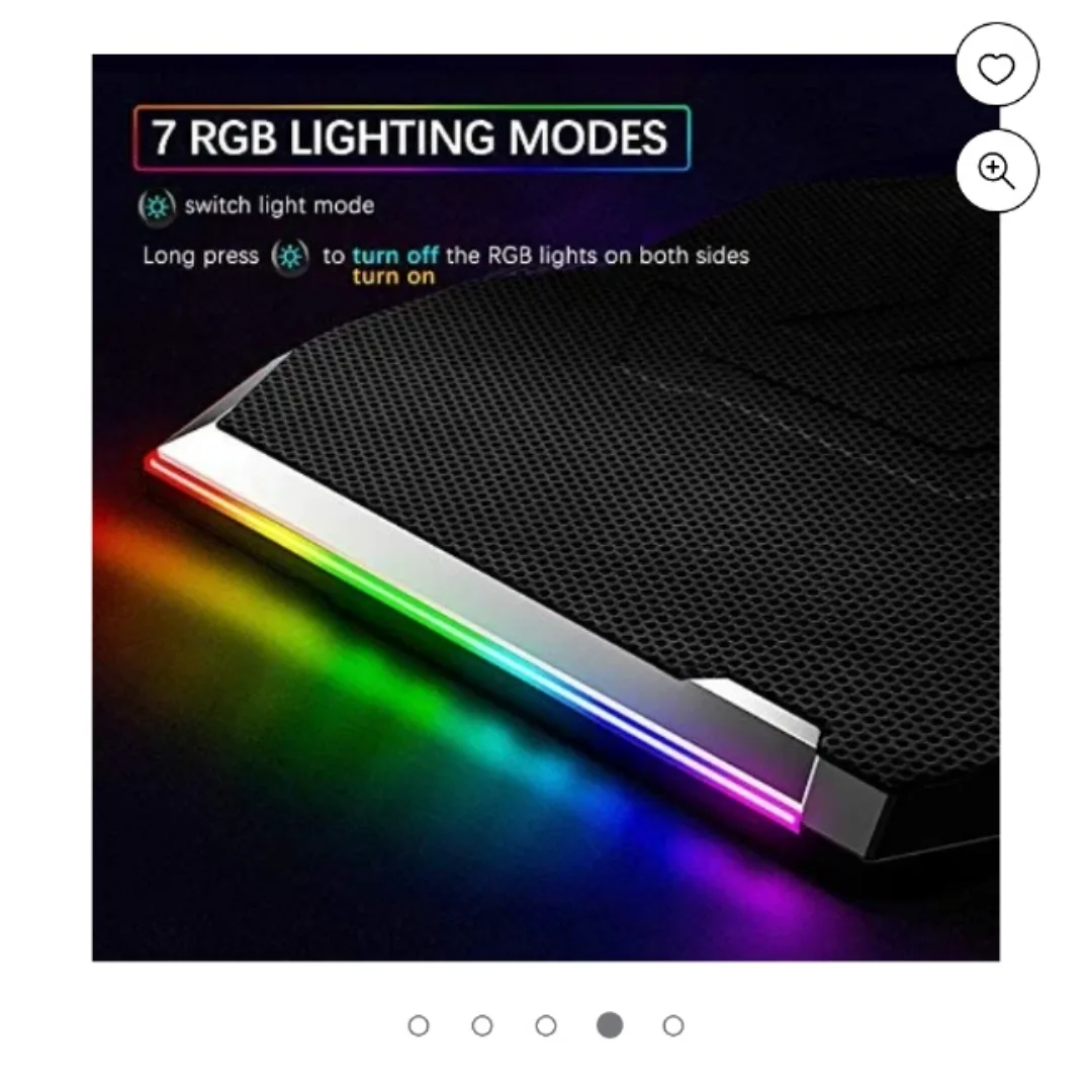 Topmate C11 Laptop Cooling Pad image indicator(4)