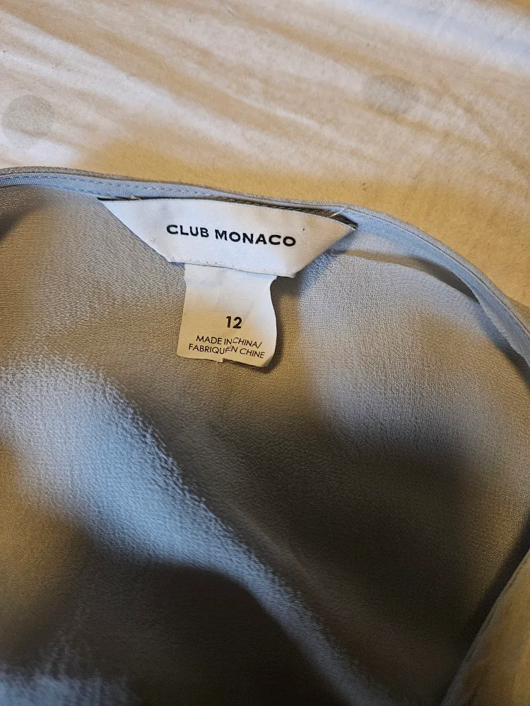 Club Monaco Silky Dress size 12 image indicator(6)