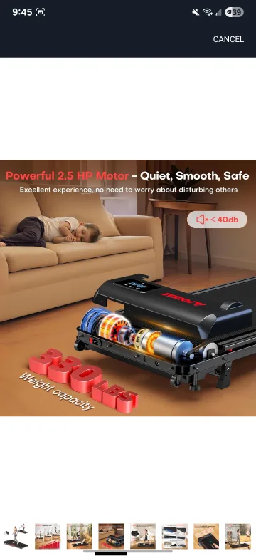 Walking Pad Treadmill - New in Box! image indicator(4)