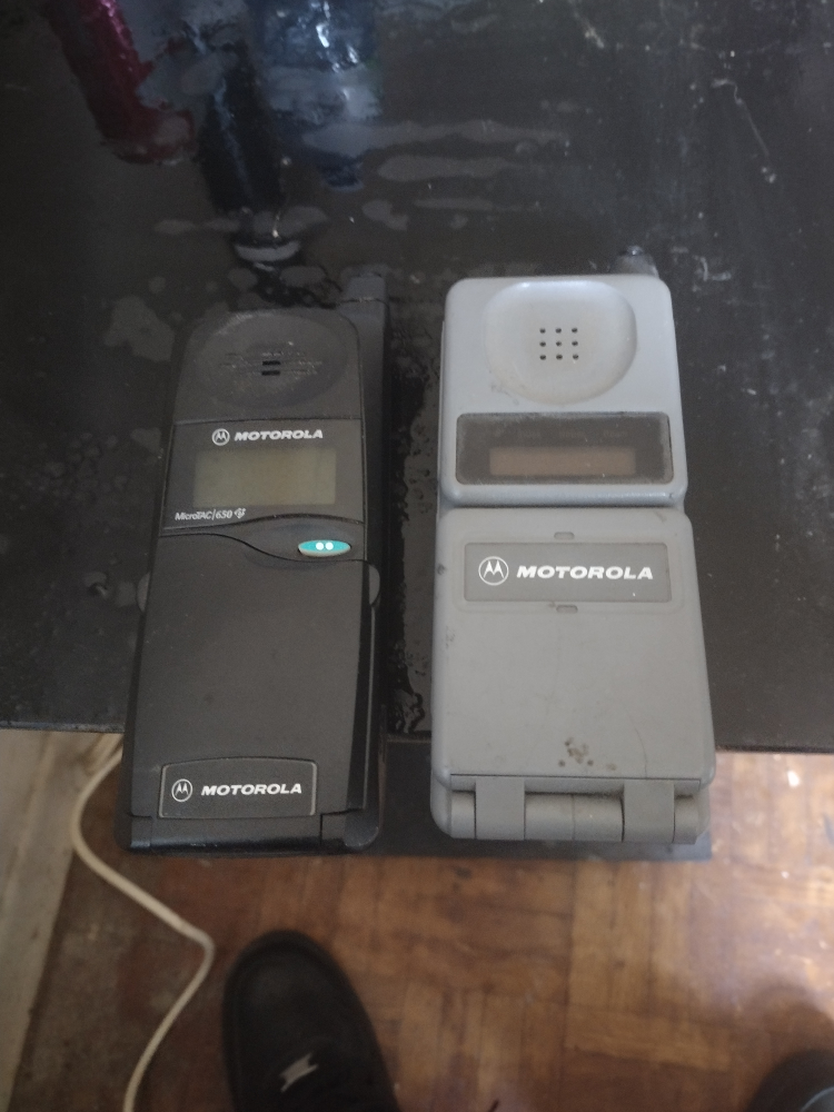 Vintage Motorola Flip Phones