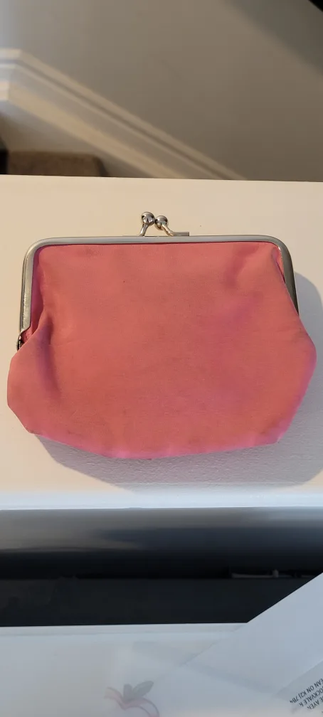 Pink Flower Clutch Purse 💚 image indicator(2)