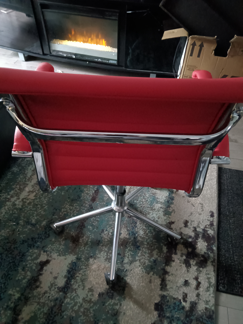 Modern Red Office Chair - photo 2