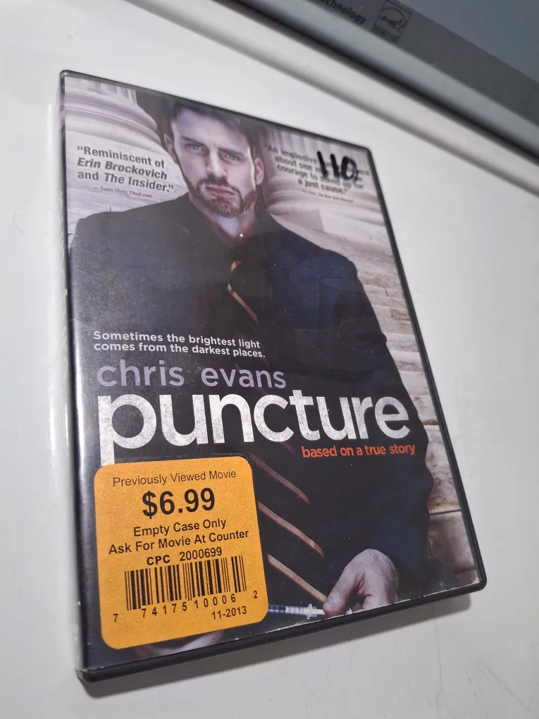Puncture DVD - Chris Evans Movie #freecycle thumbnail