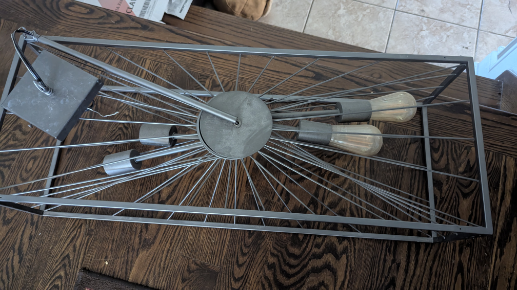 Modern Industrial Style Chandelier