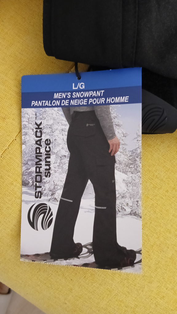 STORMIPACK Sunice Men's Snow Pants - L/G - photo 4