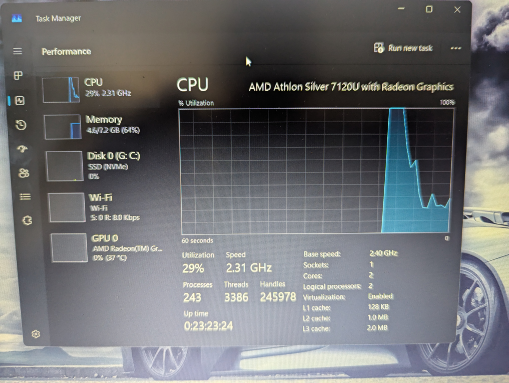 Allmost New Acer Aspire 3 15 Laptop 8GB RAM 256 GB SSD - photo 5