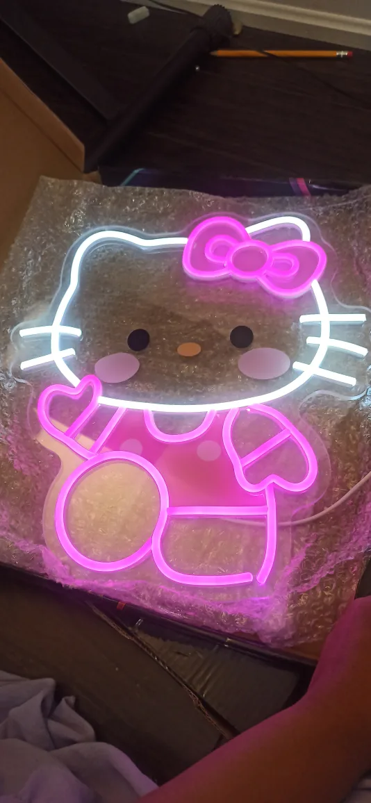 Hello Kitty Neon Sign🥕 image indicator(2)