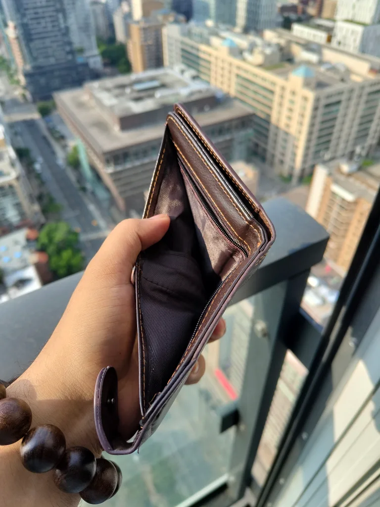 One Piece Brown Leather Wallet✨ image indicator(8)