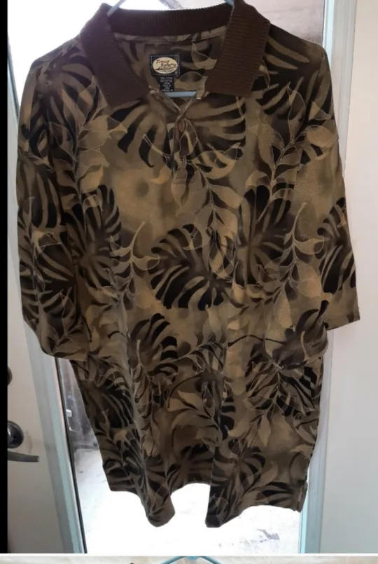 Tropical-Themed Polo Shirt thumbnail