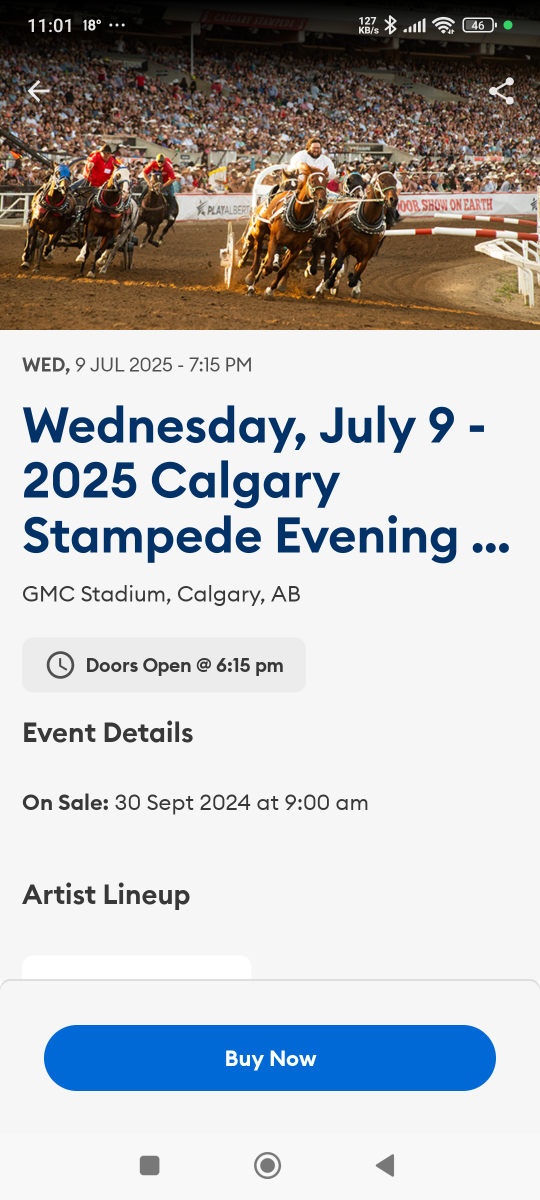 Stampede Tickets Evening Show - photo 2