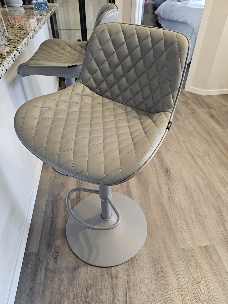 Set of 2 Swivel Bar Stools - photo 4
