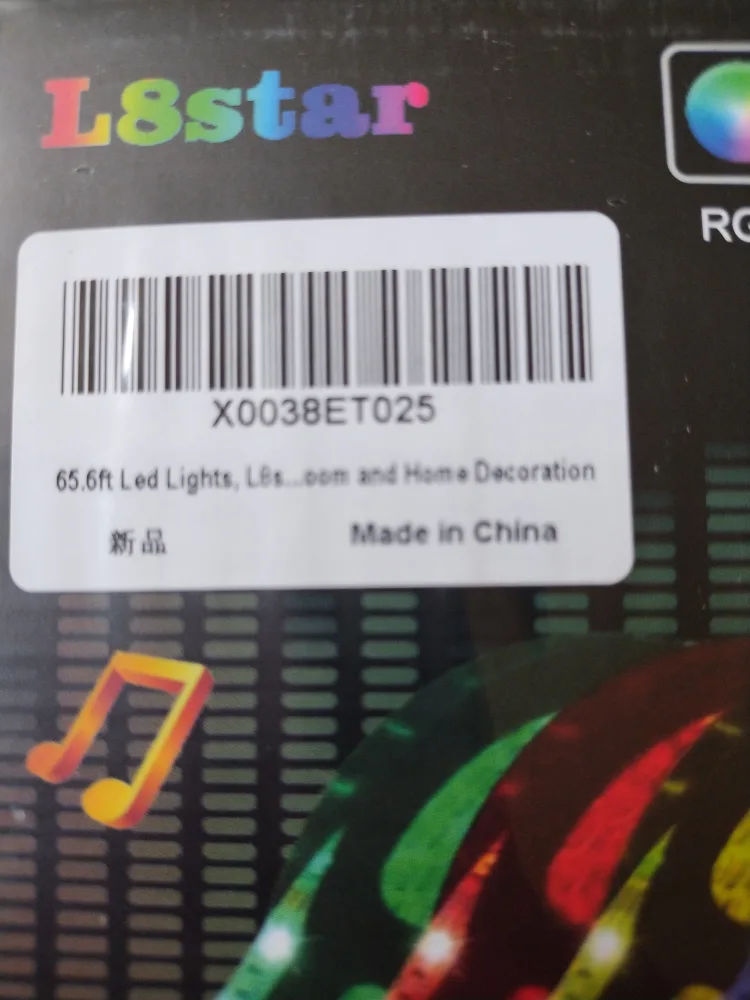 new, sealed, L8star Smart LED Strip Light image indicator(3)