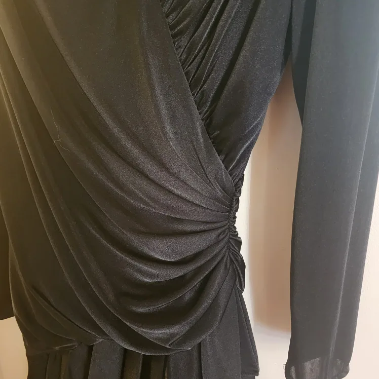 VINTAGE Abby Kent Black Evening Dress image indicator(2)