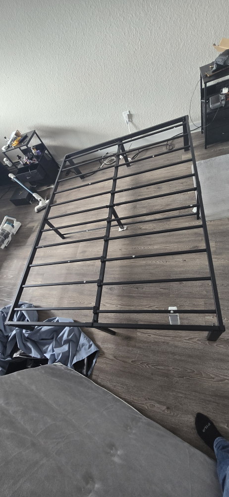 Black Metal Bed Frame