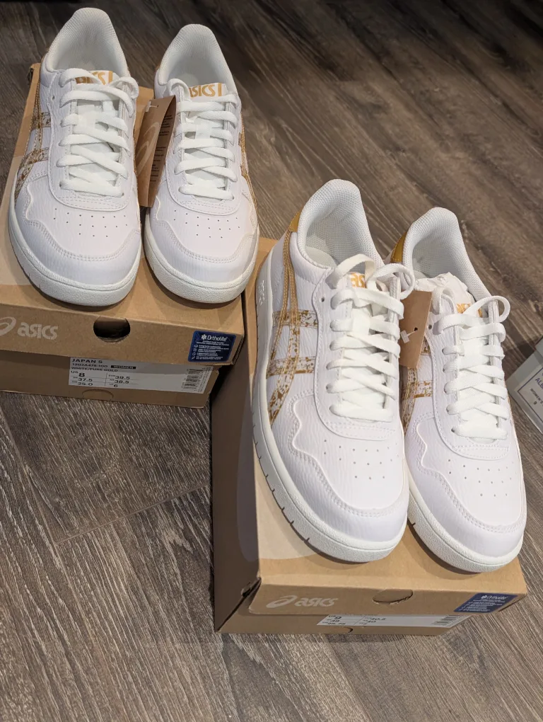 BNIB, Asics Japan S Sneakers, size 8 and 9 womens image indicator(8)