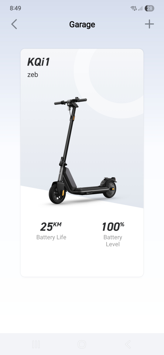 KQi1 Pro Scooter Charger and Accessories