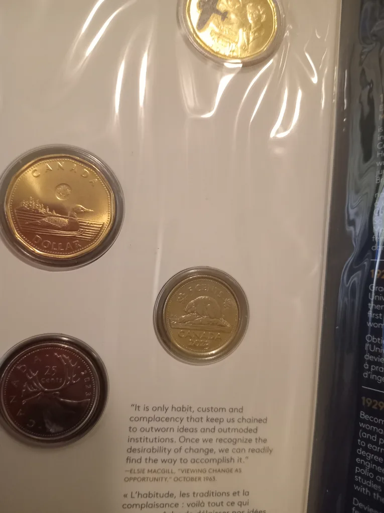 2023 Honouring Elise MacGill Coin Set /50,000 image indicator(8)