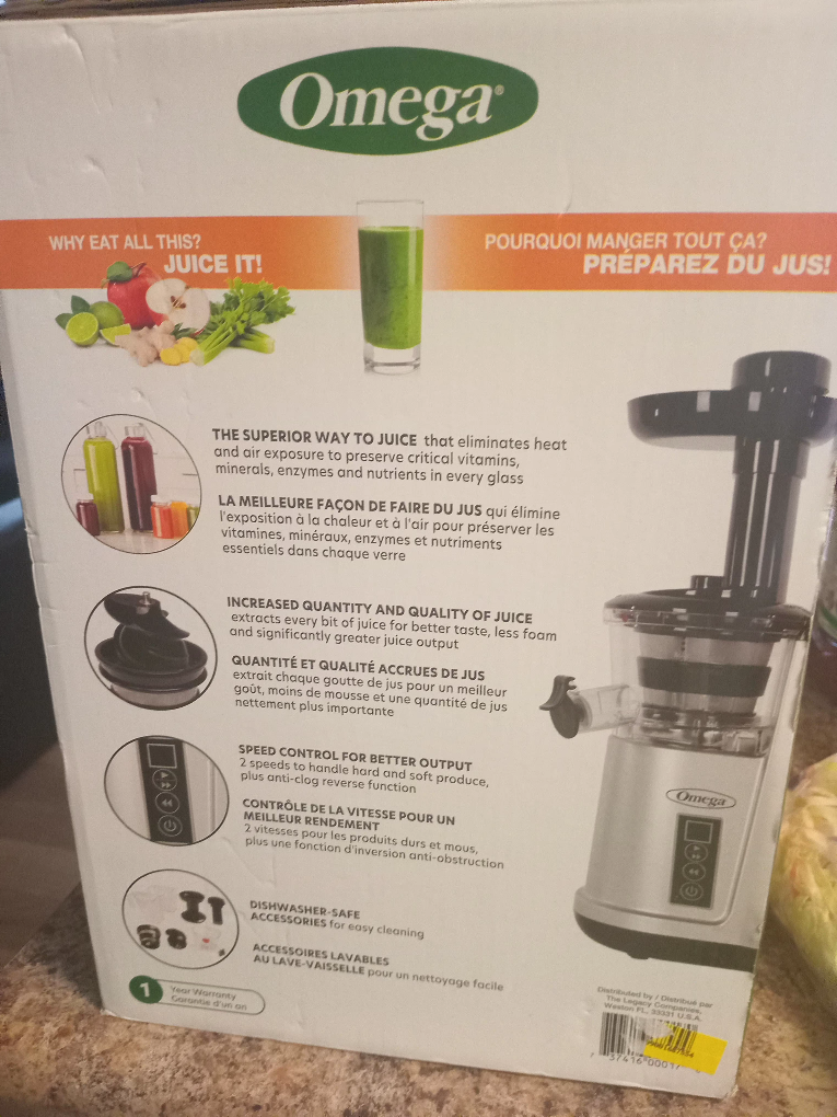 💚🥕Omega Vertical Cold Press Juicer🥕💚 - photo 4