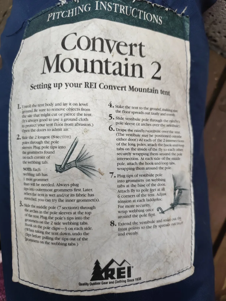 REI Convert Mountain 2 Tent image indicator(2)