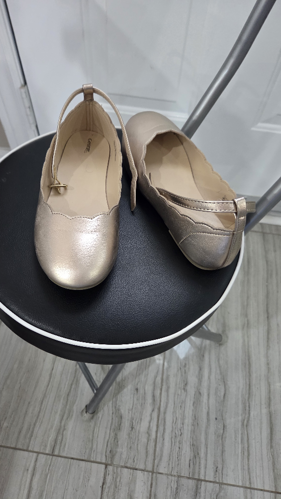 George Gold Flats - kids size 2 - photo 3