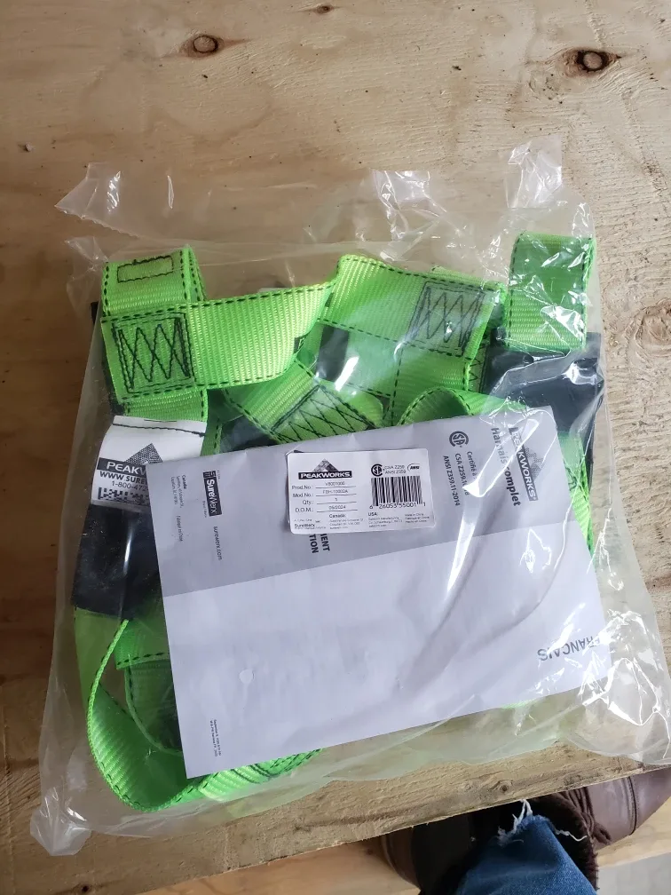 New Safety Harness thumbnail