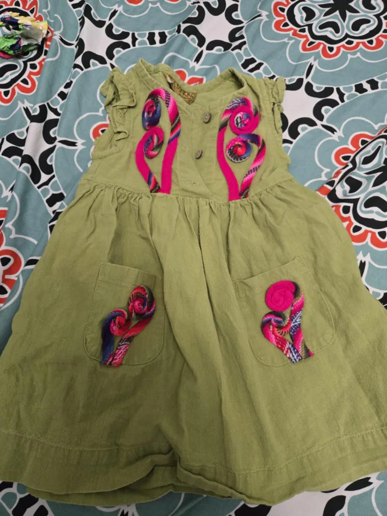 Orkikkaz Green Dress #freecycle thumbnail