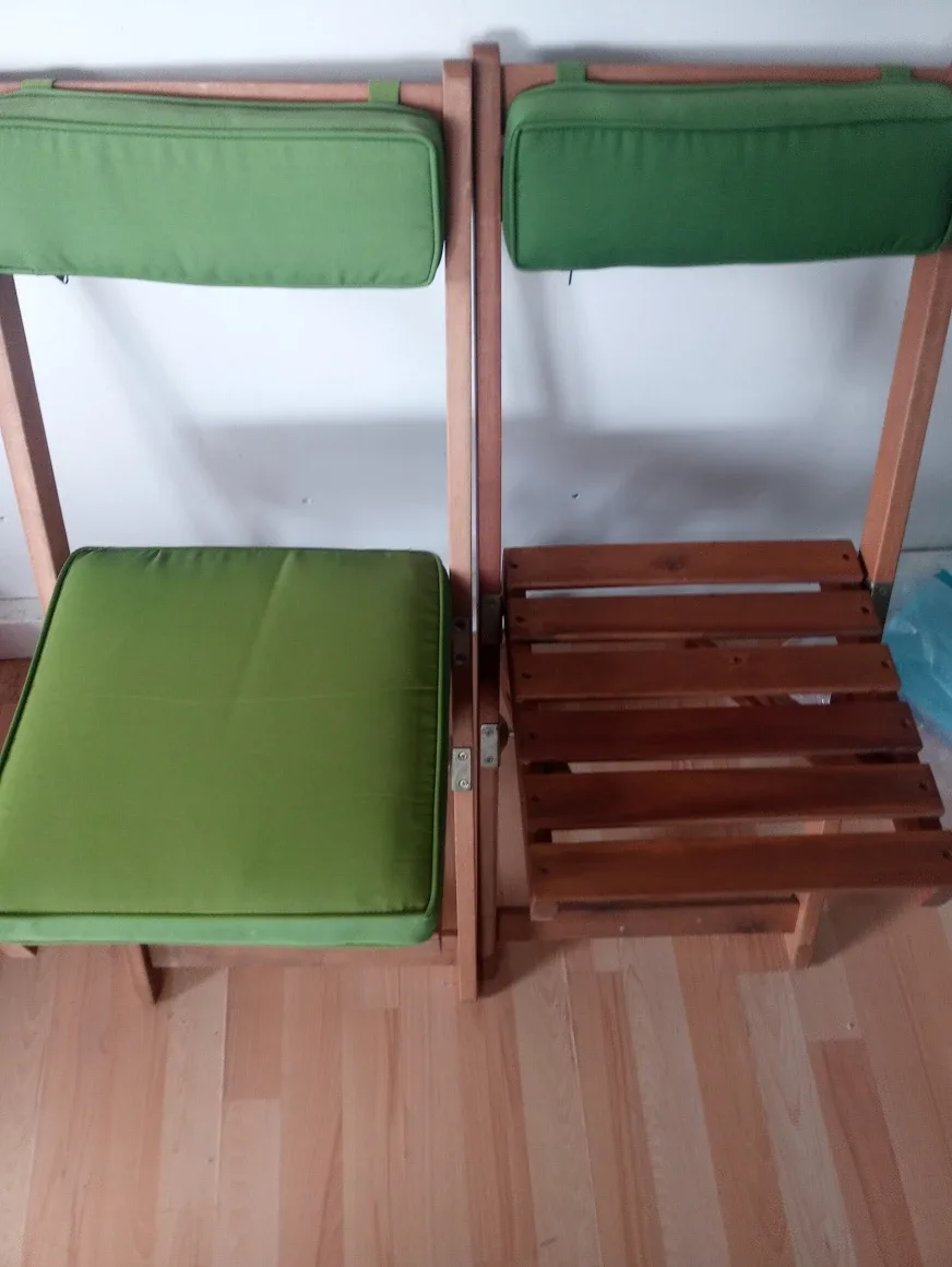 Gardenia Outdoor Folding Chair and Table Set image indicator(5)