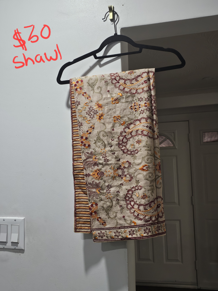 pakistani Shawls - $30 each