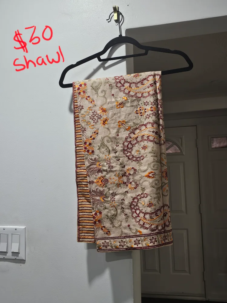 pakistani Shawls - $30 each thumbnail