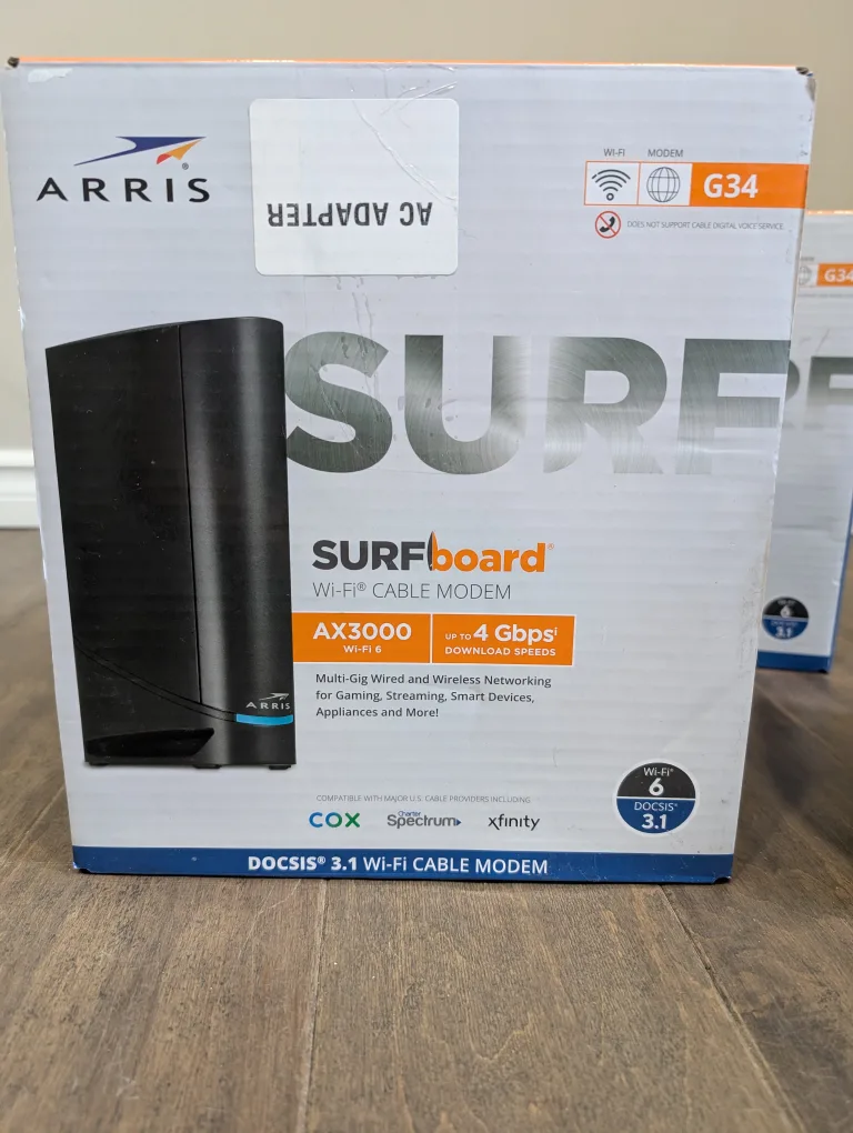 ARRIS SURFboard Wi-Fi Cable Modem image indicator(6)