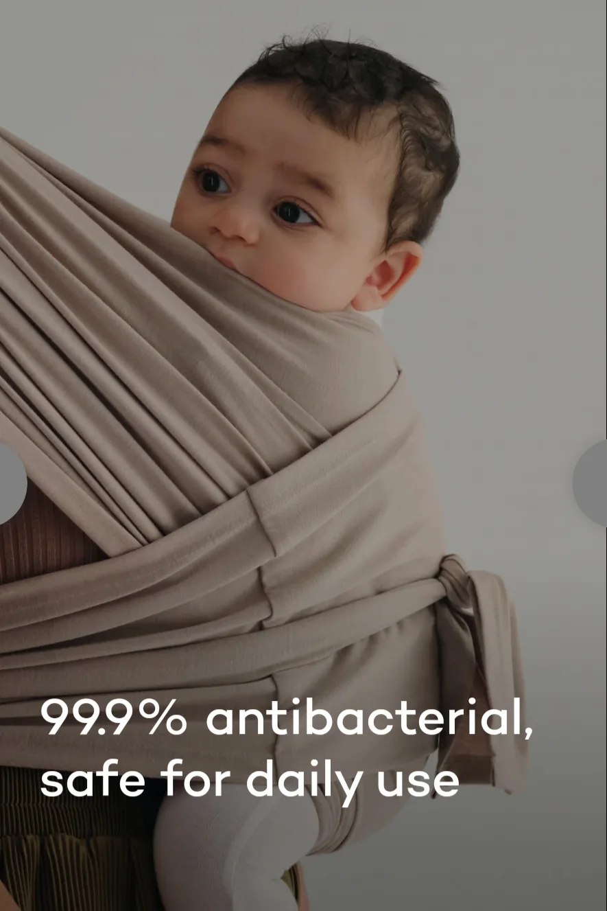 Konny Baby Wrap Carrier - Black image indicator(7)